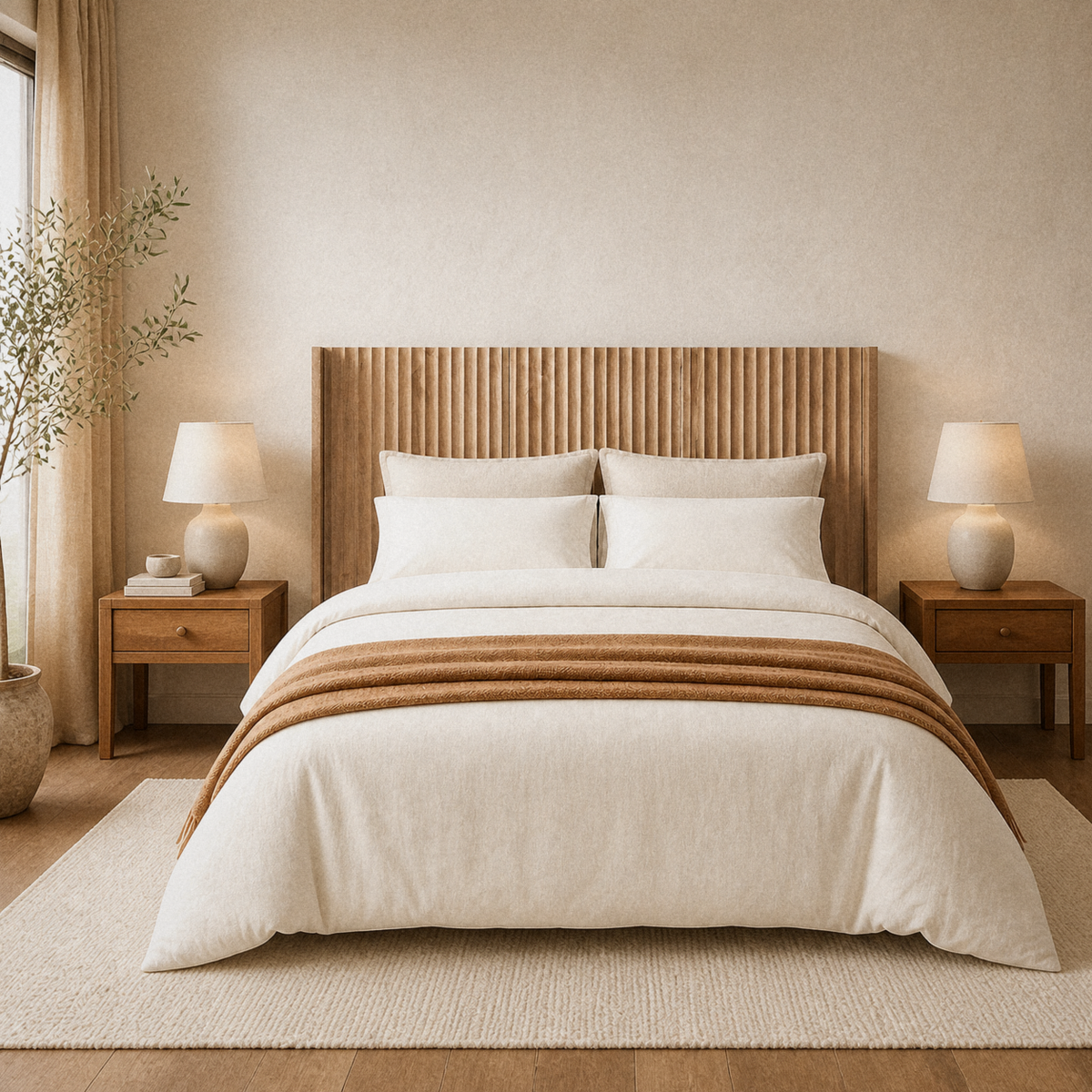 Grevane Kinloch Solid Wood Headboard