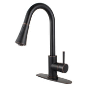 Kitchen Faucet, Concord, Single-Handle Pull-Down in Naples Bronze