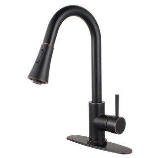 Kitchen Faucet, Concord, Single-Handle Pull-Down in Naples Bronze