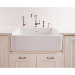Kitchen Faucet, Edwardian, Single Handle, Side Spray, Polished Nickel