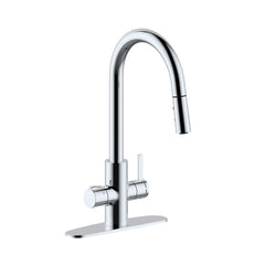Kitchen Faucet, HotMaster, 4-In-1, Pull Down, Single Handle, Polished Chrome