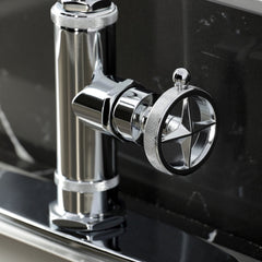 Kitchen Faucet, Levante, Single-Handle with Side Spray in Polished Chrome