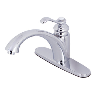 Kitchen Faucet, Templeton, Single Handle with High-Arc Spout in Polished Chrome