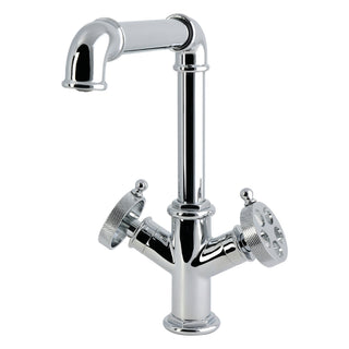 Kitchen Faucet, Wendell, Two-Handle 1-Hole in Polished Chrome