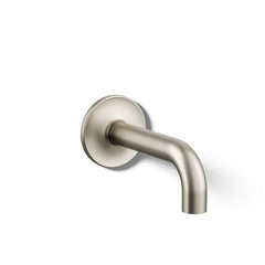 Kohler Purist Wall Mounted Tub Spout in Vibrant Brushed Nickel | product photo