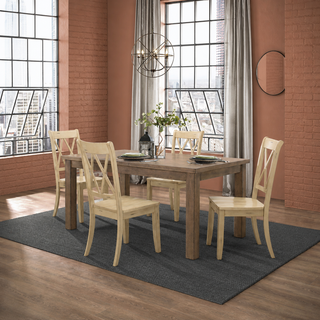 Kolvern Basiluzzo Cross-Back Chair Pair