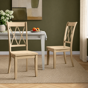 Kolvern Basiluzzo Cross Back Chair in a restyled supplier room | Pipeline B room-shell edit 1
