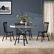 Kolvern Capofaro Wood Side Chair Set of 4