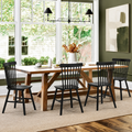 Kolvern Capofaro Wood Side Chair in a restyled supplier room | Pipeline B room-shell edit 1