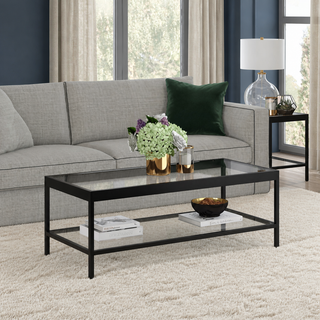 Kolvern Famjin Glass Coffee Table