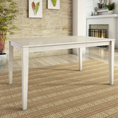 Angle | Three-quarter view of the Kolvern Ficogrande Wood Dining Table