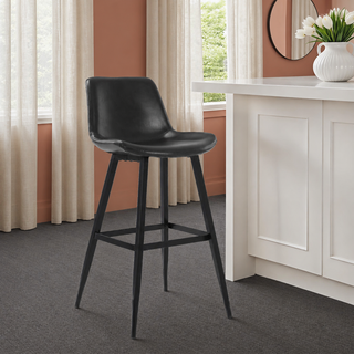 Kolvern Forgiavecchia Faux Leather Bar Stool