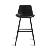 Kolvern Forgiavecchia Leather Bar Stool | untouched supplier studio 4