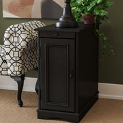 Kolvern Froba Charging Storage End Table in a restyled supplier room | Pipeline B room-shell edit 1