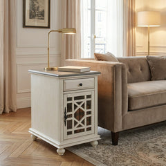 Room | The Kolvern Gotugjogv Charging Storage End Table in a styled room
