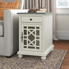 Room | The Kolvern Gotugjogv Charging Storage End Table in a styled room