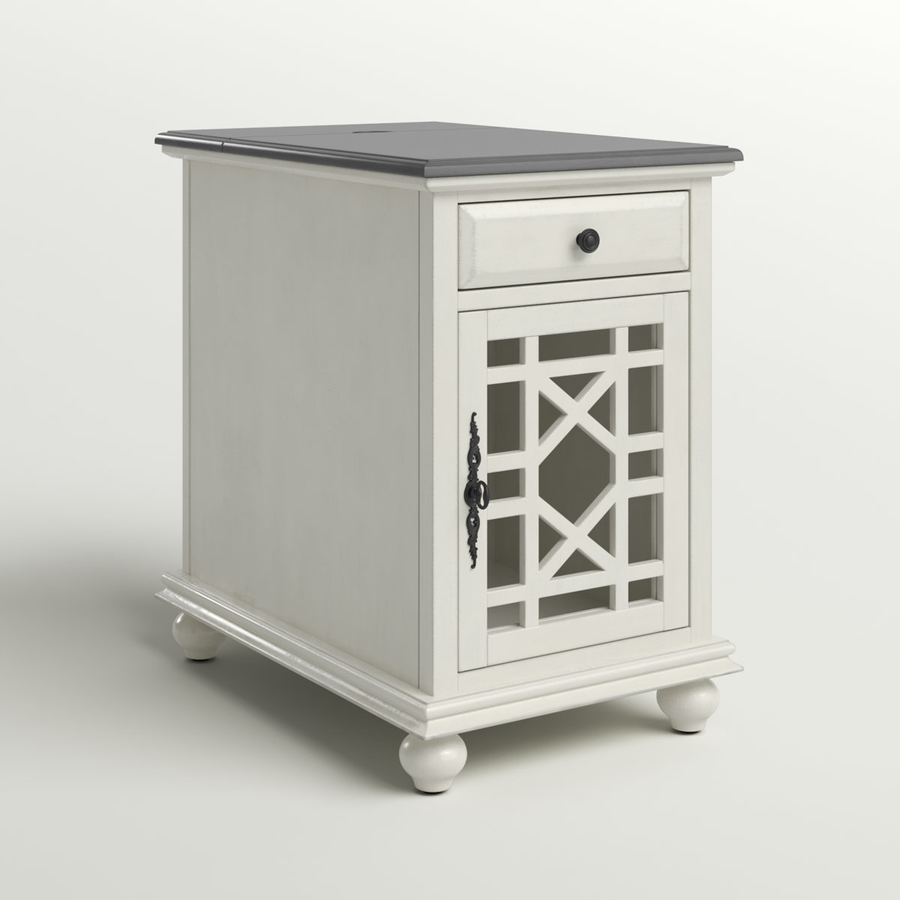 Kolvern Gotugjogv Charging Storage End Table | untouched supplier studio 1