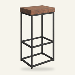 Product | The Kolvern Immeruta Wood Bar Stool