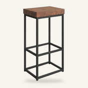 Kolvern Immeruta Wood Bar Stool