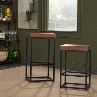 Kolvern Immeruta Wood Bar Stool