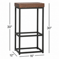 Kolvern Immeruta Wood Bar Stool | untouched supplier studio 2