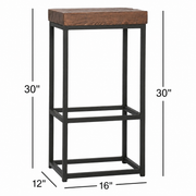 Kolvern Immeruta Wood Bar Stool | untouched supplier studio 2