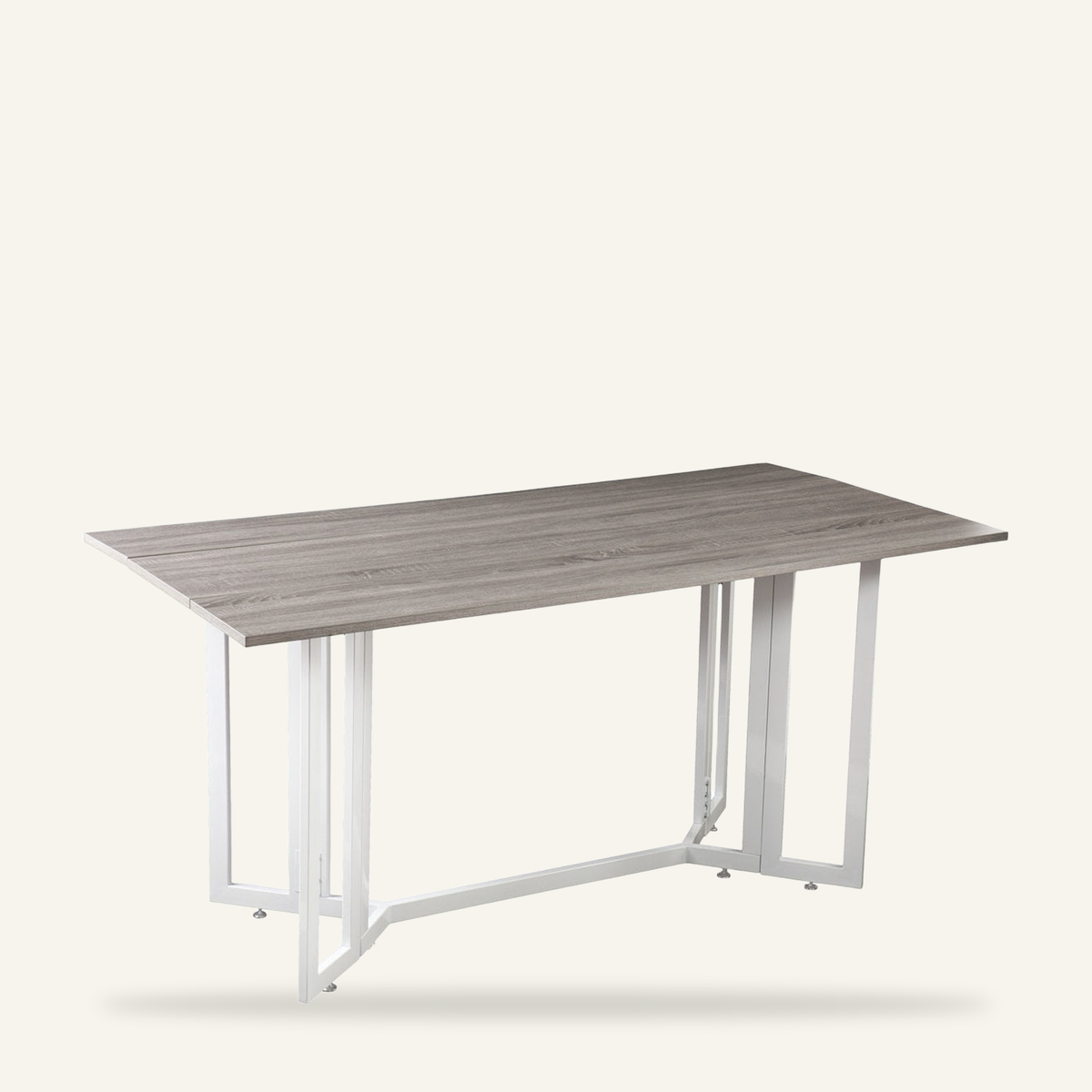 Kolvern Lingua Drop-Leaf Trestle Dining Table