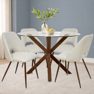 Kolvern Liscanera 5-Piece Round Dining Set