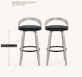 Seat height | floor-to-seat measurement, counter-height version