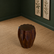 Kolvern Oyrareingir Wood Drum Table in a restyled supplier room | Pipeline B room-shell edit 5