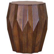 Kolvern Oyrareingir Wood Drum Table | untouched supplier studio 2