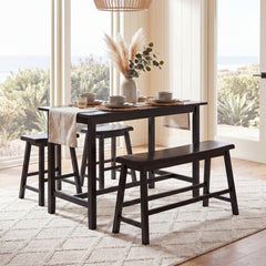 Room | The Kolvern Palmeto 4-Person Dining Set in a styled room