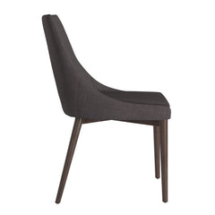 Side | Side view of the Kolvern Pertuso Upholstered Side Chair Pair
