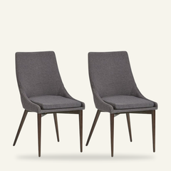 Product | The Kolvern Pertuso Upholstered Side Chair Pair