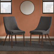 Kolvern Pertuso Upholstered Side Chair in a restyled supplier room | Pipeline B room-shell edit 2