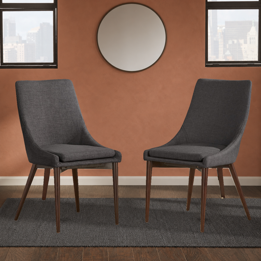 Kolvern Pertuso Upholstered Side Chair in a restyled supplier room | Pipeline B room-shell edit 2