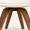 Detail | the 360-degree swivel pivot where the four legs meet