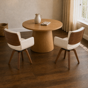 In a room | both armchairs shown together, the complete pair sold with this listing