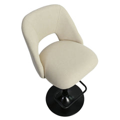 Detail | Close view of the Kolvern Quattrocchi Swivel Adjustable Bar Stool