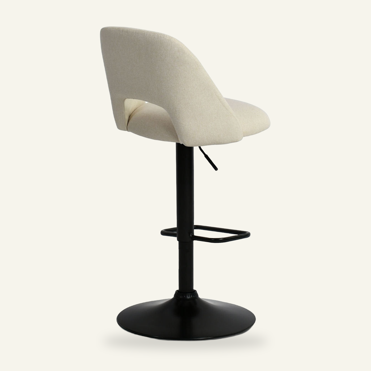 Kolvern Quattrocchi Swivel Adjustable Bar Stool