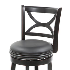 Detail | Close view of the Kolvern Quattropani 2-Person Pedestal Dining Set