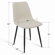 Kolvern Scari Upholstered Side Chair | untouched supplier studio 1