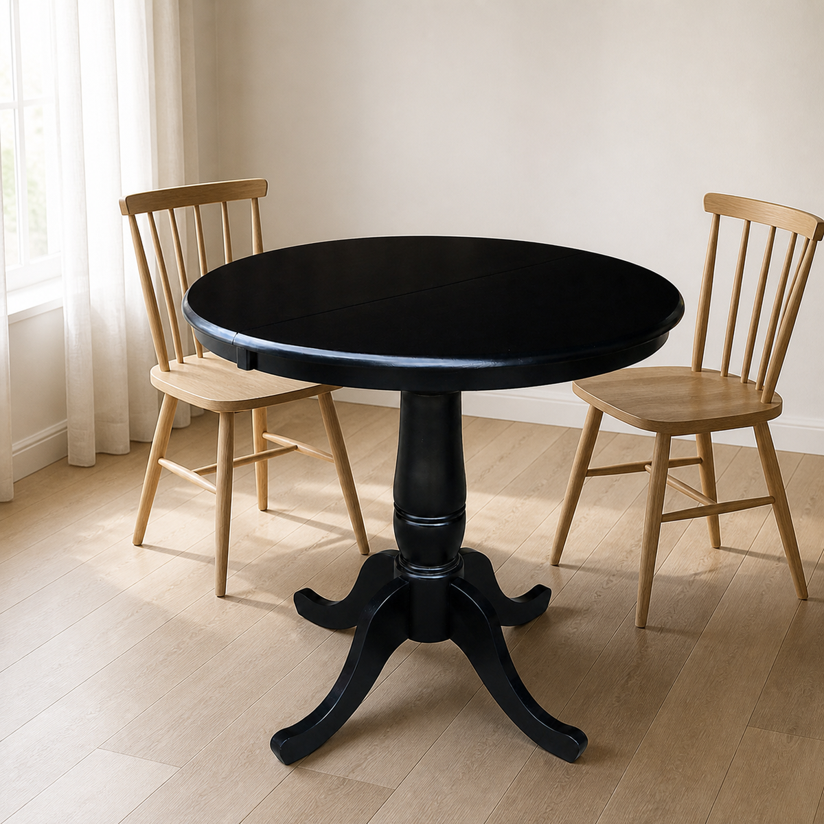Kolvern Serro Extendable Pedestal Dining Table