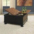 Kolvern Skalavik Wood Coffee Table in a restyled supplier room | Pipeline B room-shell edit 1