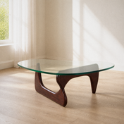 Kolvern Soltufjall Triangle Glass Coffee Table