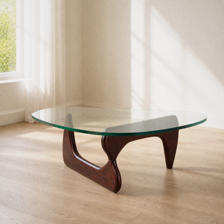Kolvern Soltufjall Triangle Glass Coffee Table