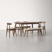 Kolvern Strombolicchio 6-Piece Dining Set