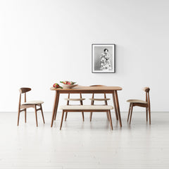 Room | The Kolvern Strombolicchio 6-Piece Dining Set in a styled room