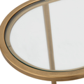 Kolvern Svinair Glass Oval Nesting Tables | untouched supplier detail 1