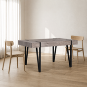 Kolvern Tonna Metal Base Dining Table